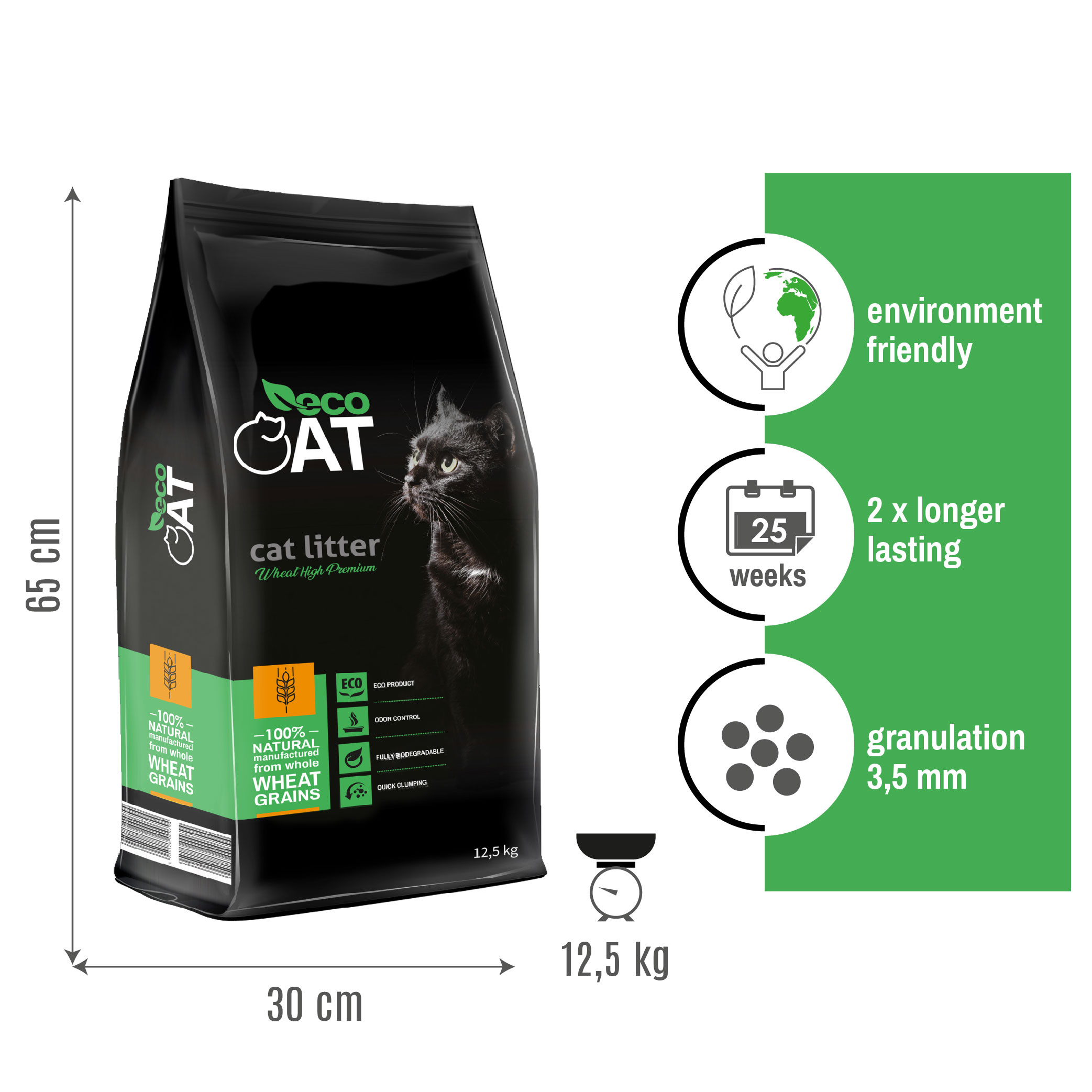 Eco Cat Wheat Compact High Premium 12,5kg_web4